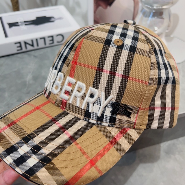 버버리 BURBERRY 남여공용 빈티지 볼캡 모자 BU0140