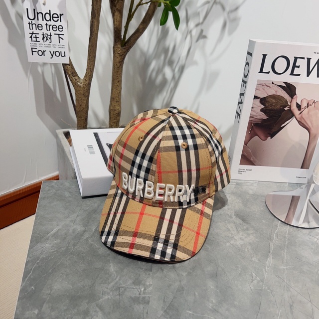 버버리 BURBERRY 남여공용 빈티지 볼캡 모자 BU0140