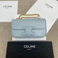 셀린느 CELINE 퀴르 트리오페 체인 숄더백 199242 CL0575