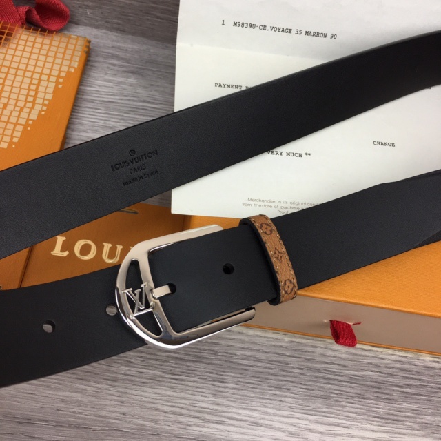 루이비통 LOUIS VUITTON  남성 벨트 LV0672