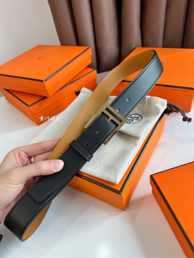 에르메스 HERMES 남성 벨트 H380