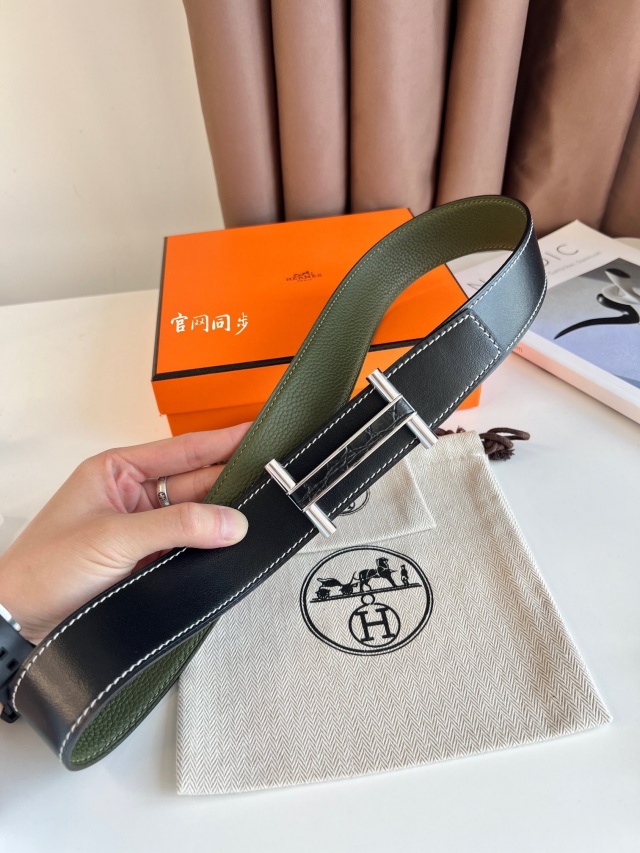 에르메스 HERMES 남성 벨트 H374