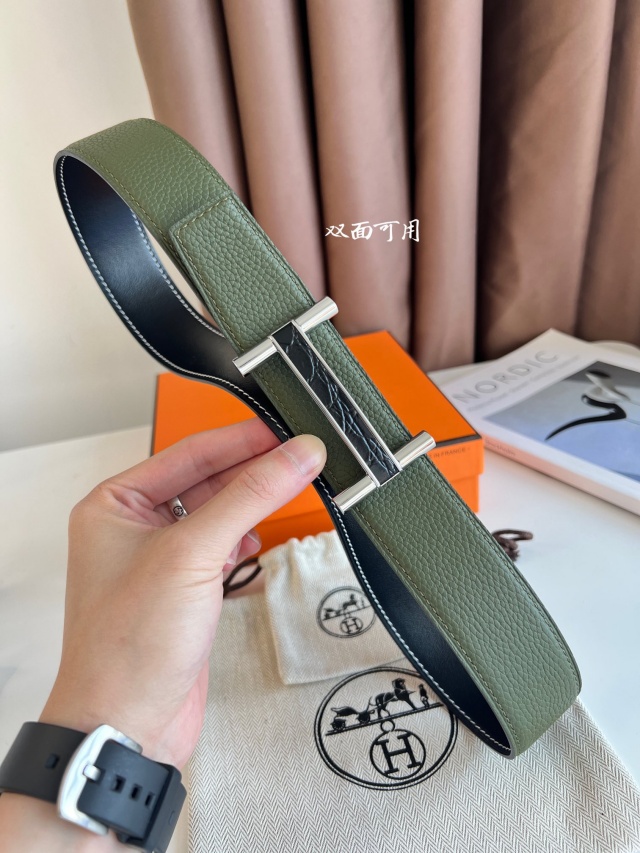 에르메스 HERMES 남성 벨트 H374