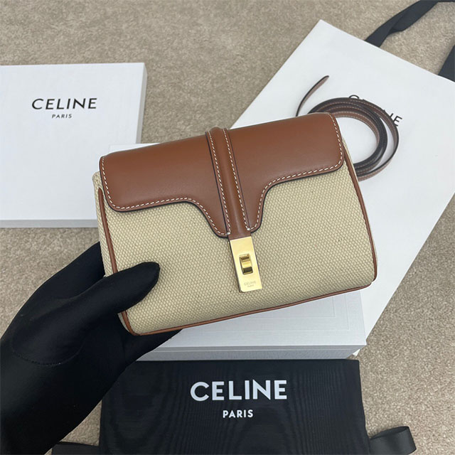 셀린느 CELINE 미니 소프트 16 숄더백  10L353 CL0614