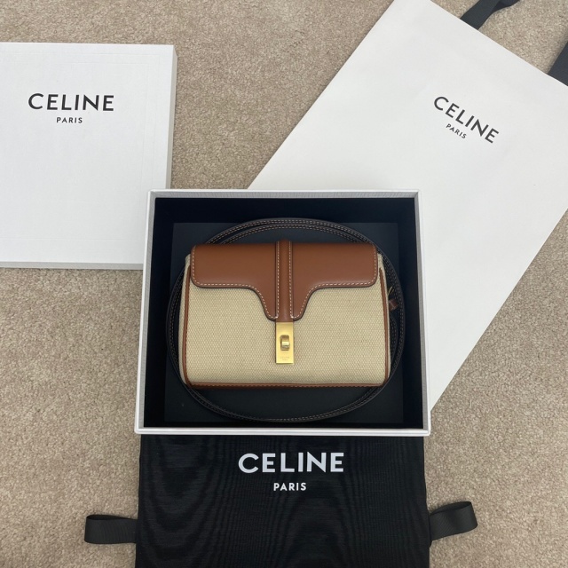 셀린느 CELINE 미니 소프트 16 숄더백  10L353 CL0614