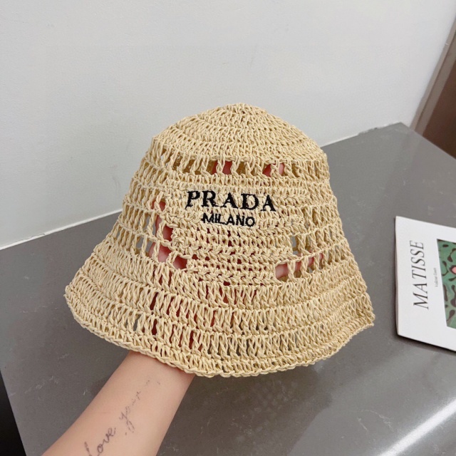 프라다 PRADA  여성 버킷햇 모자 PR0123