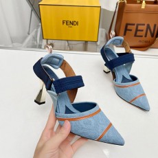 펜디 FENDI 여성 하이힐 슬링백 F309