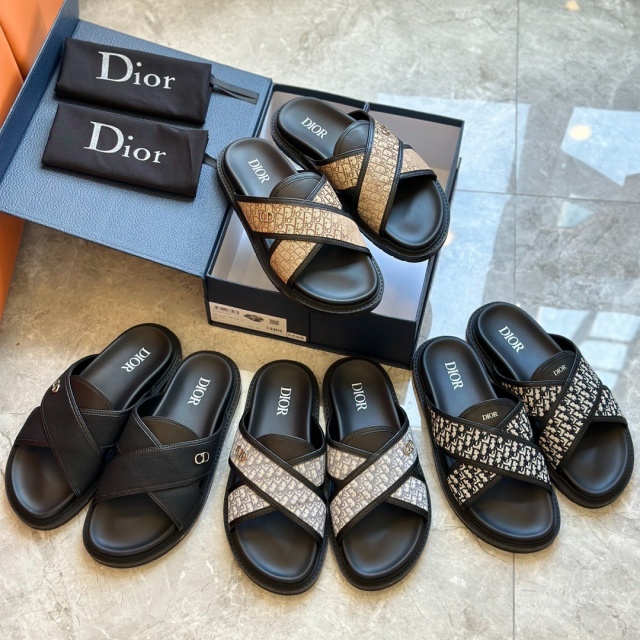 디올 DIOR 남성 슬리퍼 D1712