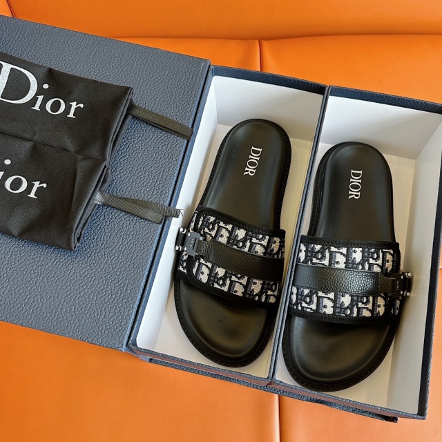 디올 DIOR 남성 슬리퍼 D1714