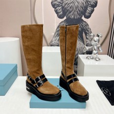 프라다 PRADA 여성 하프  부츠 PR0465