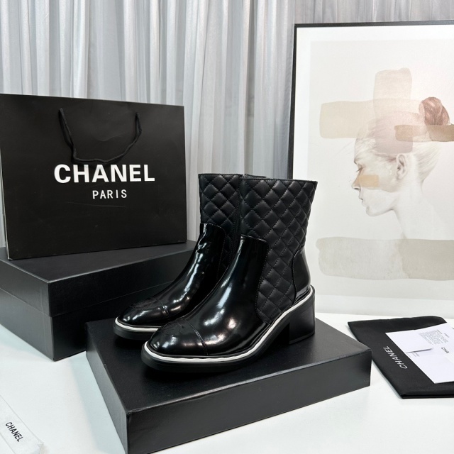 샤넬 CHANEL 여성 앵클 부츠 C01269