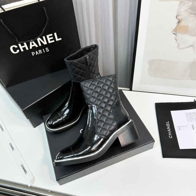 샤넬 CHANEL 여성 앵클 부츠 C01269