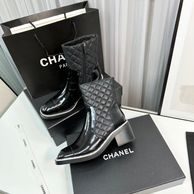 샤넬 CHANEL 여성 앵클 부츠 C01269