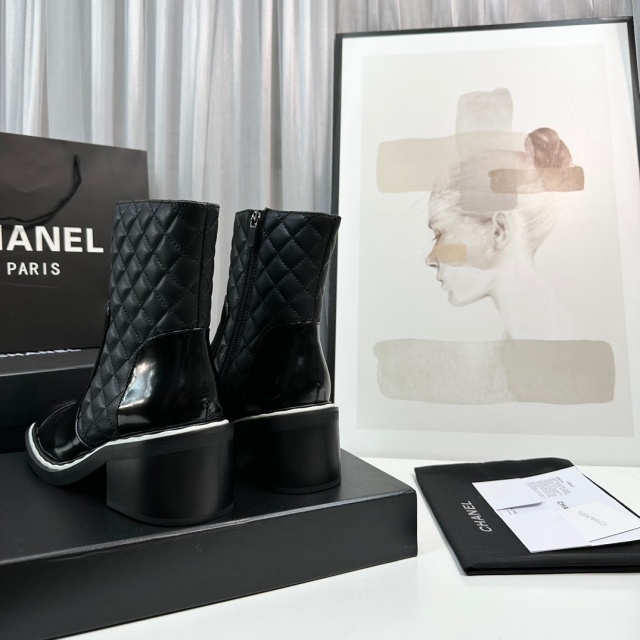 샤넬 CHANEL 여성 앵클 부츠 C01269