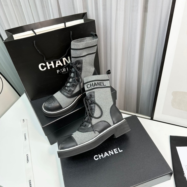 샤넬 CHANEL 여성 앵클 부츠 C01267