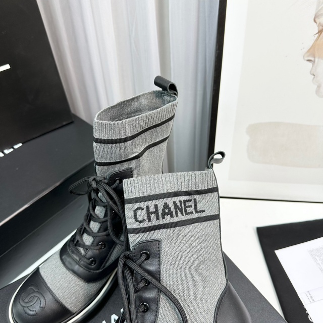 샤넬 CHANEL 여성 앵클 부츠 C01267