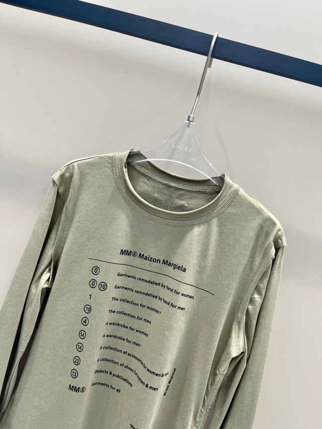 메종 마르지엘라 Maison Margiela  여성 긴팔티 MG060