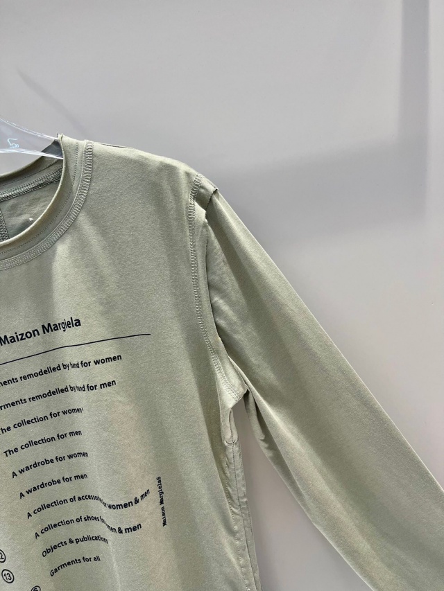 메종 마르지엘라 Maison Margiela  여성 긴팔티 MG060