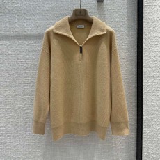 브루넬로쿠치넬리 Brunello Cucinelli 여성 반집업 니트 BC059